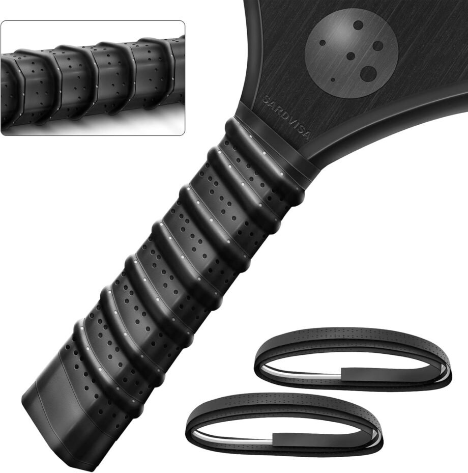 Grip It Like a Pro: Review of 2-Packs Pickleball Paddle Grip Tape with Raised Ridge!