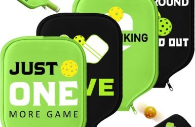 Protect Your Game: A Review of Poen 4 Pcs Ball Paddle Covers for Every Sport Enthusiast!