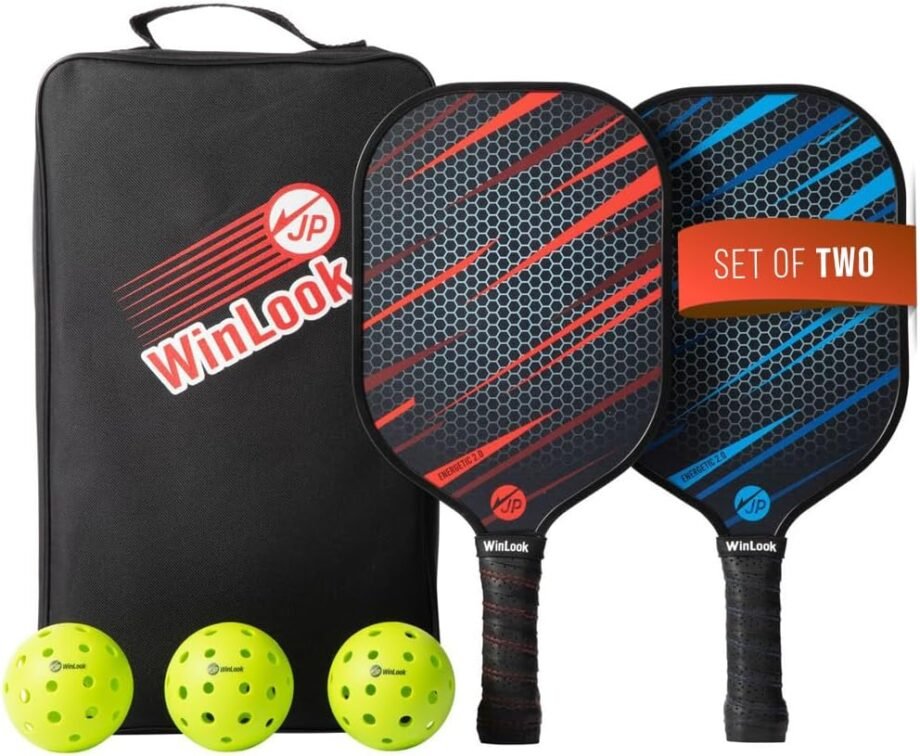 Elevate Your Game with JP WinLook Premium Pickleball Paddles: The Ultimate Set for Every Player!