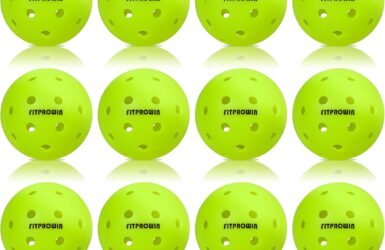 Bounce into Action: FITPROWIN Outdoor Pickleball Balls Review – High Durability and Bright Visibility!