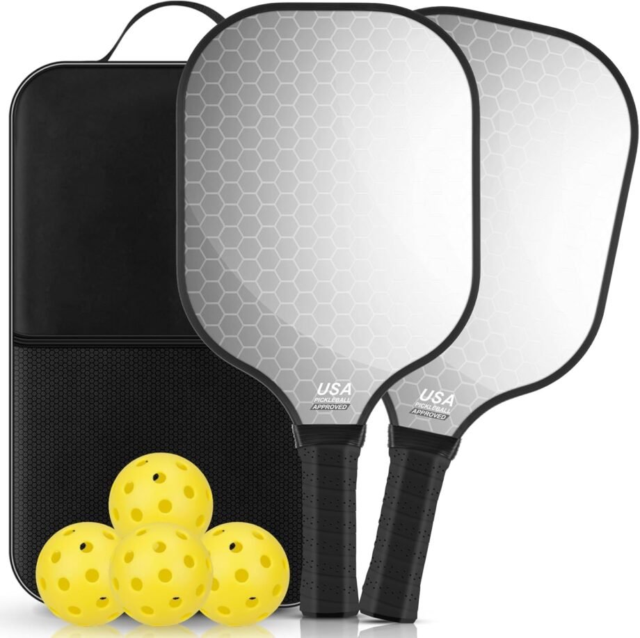 Serve Up Some Fun: The Ultimate Review of the Pickleball Paddles Set of 2!