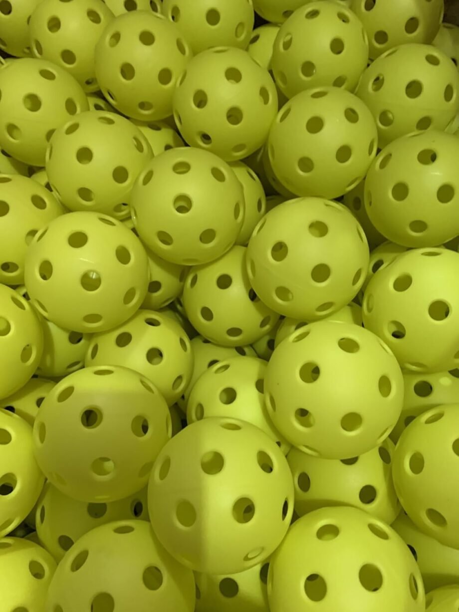 Unleashing Fun with Generic Indoor Pickleball Balls: A Bright Choice for Tournament Play!
