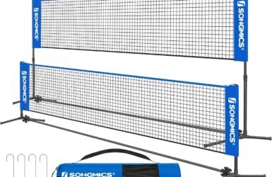 Serve Up Fun with the SONGMICS Ultimate Multi-Sport Net: The Perfect Companion for Badminton, Volleyball, and Pickleball!