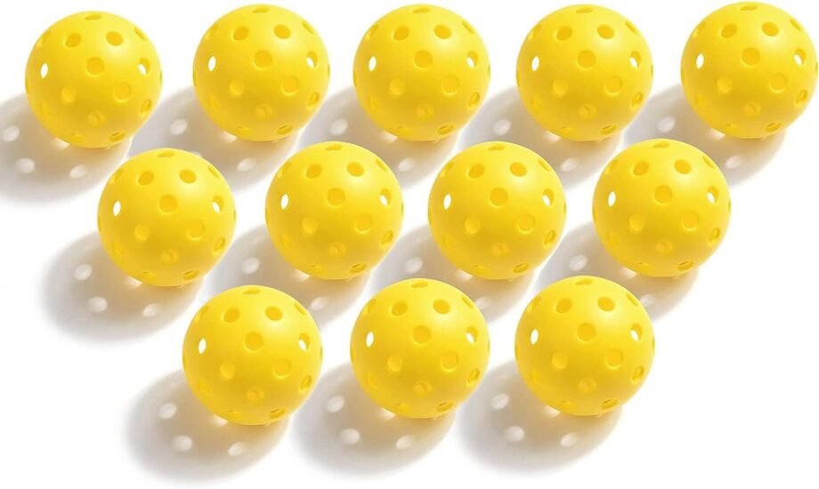 Serve Up the Fun: A Review of 12-Pack Premium Pickleball Balls