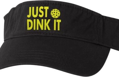 Dink It Like a Pro: The Go All Out Pickleball Ponytail Visor Review!