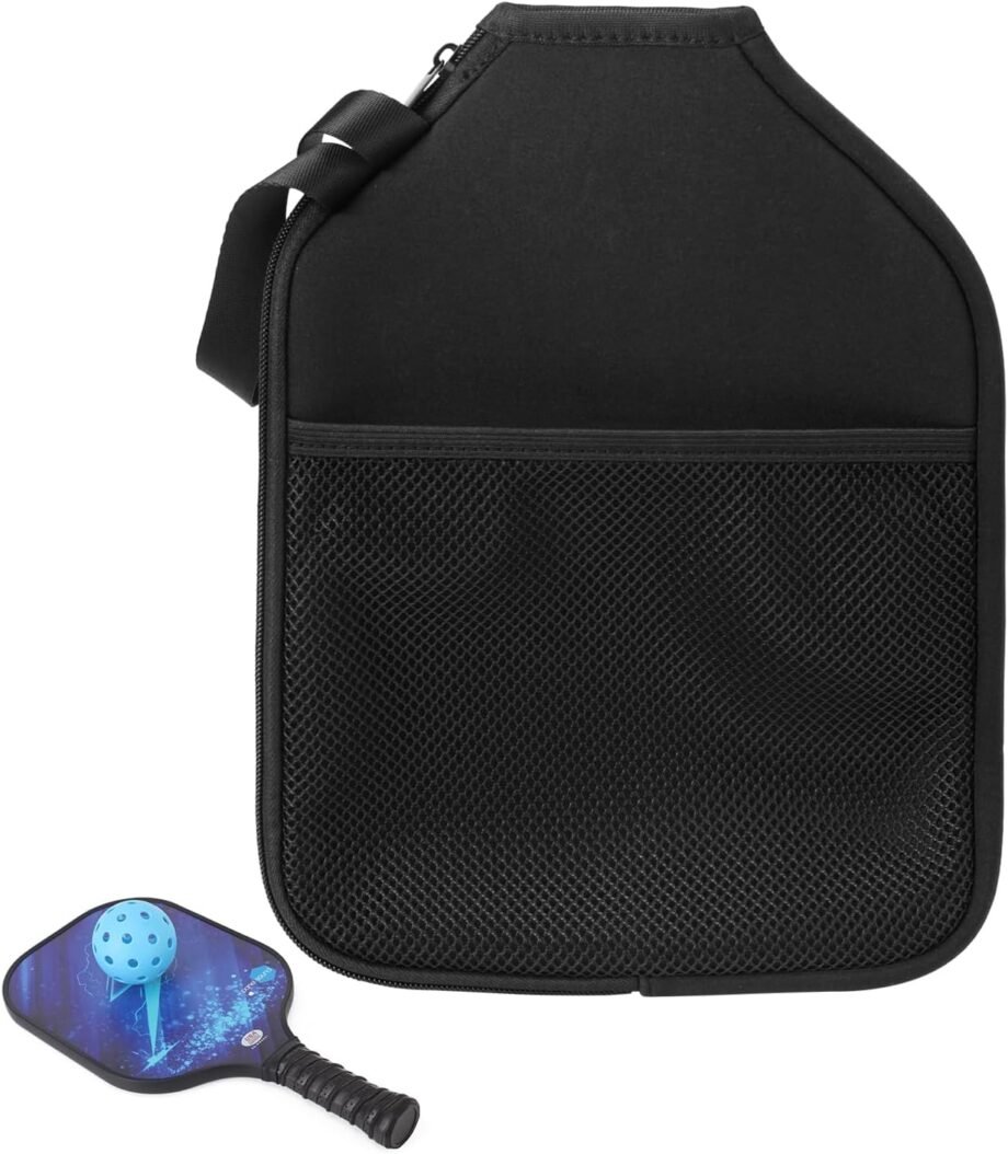 Keep Your Game Stylish: The Black Pickleball Paddle Cover for Selkrik and Joola