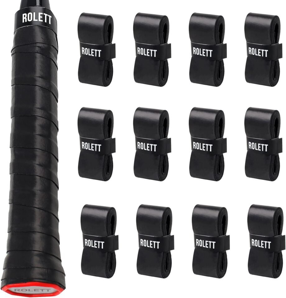 Game On: Elevate Your Play with the 12 Pack Tennis Racket Grip Tape!