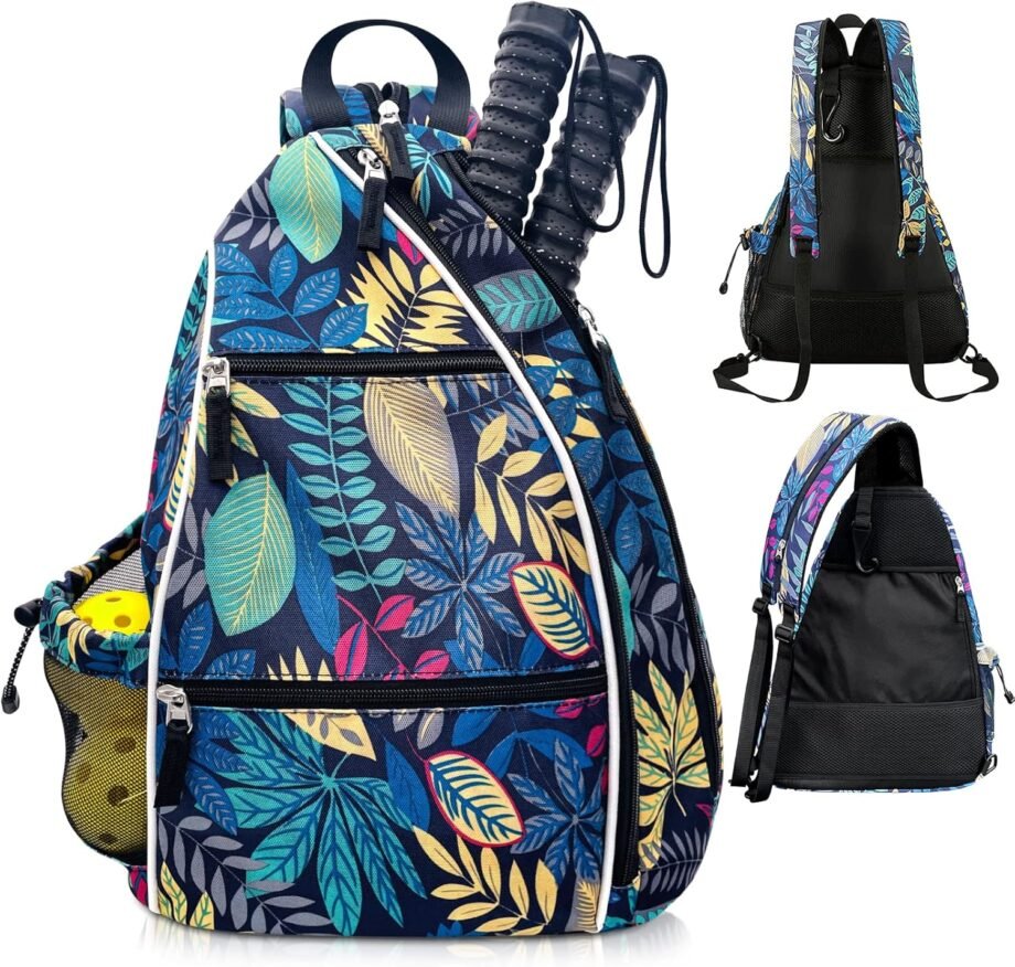 Serve Up Style: The Franklin Pickleball Sling Bag Backpack for All Your Sports Adventures!
