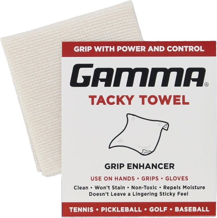 Grip It and Rip It: A Review of GAMMA Tacky Towel for All Your Sports Needs!