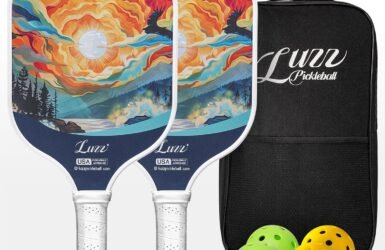 Pickleball Perfection: LUZZ's Dynamic Duo for Spin & Control!