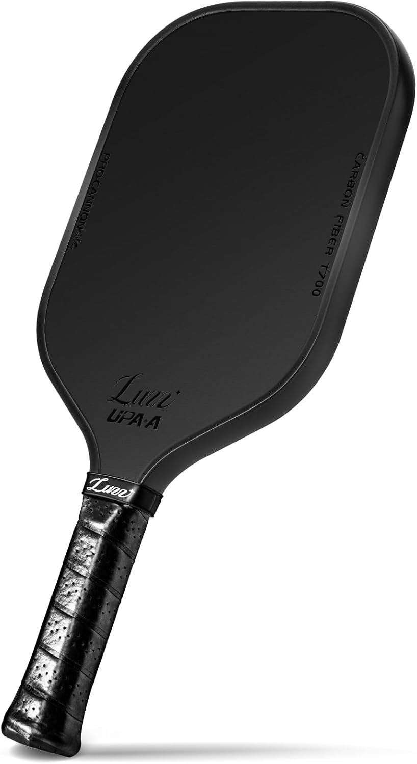 Elevate Your Game with the LUZZ Pickleball Paddle: Spin to Win with Carbon Fiber Precision!