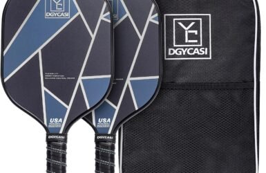 Get Your Game On with the YC DGYCASI Pickleball Paddles Set: The Ultimate Duo for Every Court!
