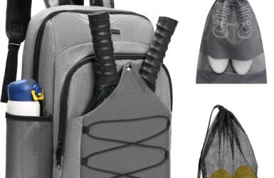 Ready, Set, Serve: The Ultimate Review of the Pickleball Backpack with Ventilated Racket Compartments!