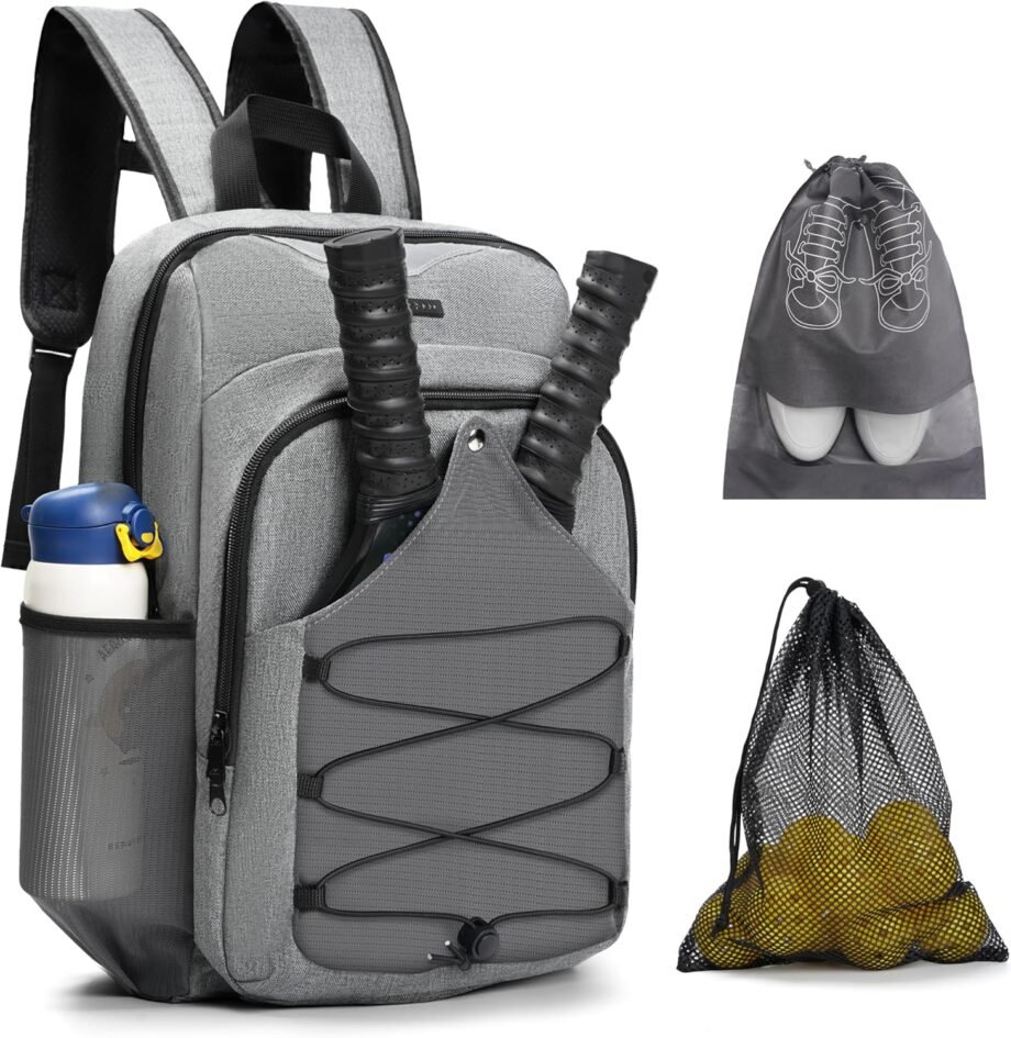 Ready, Set, Serve: The Ultimate Review of the Pickleball Backpack with Ventilated Racket Compartments!