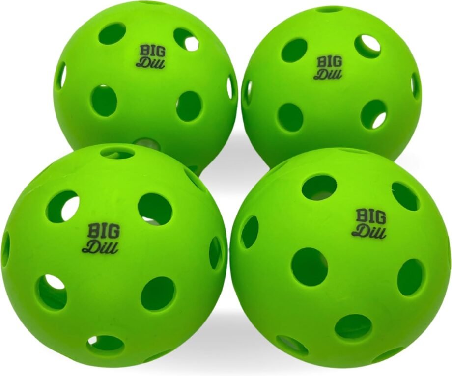 Dill-icious Adventures: A Review of Big Dill Pickleball Co. Balls!