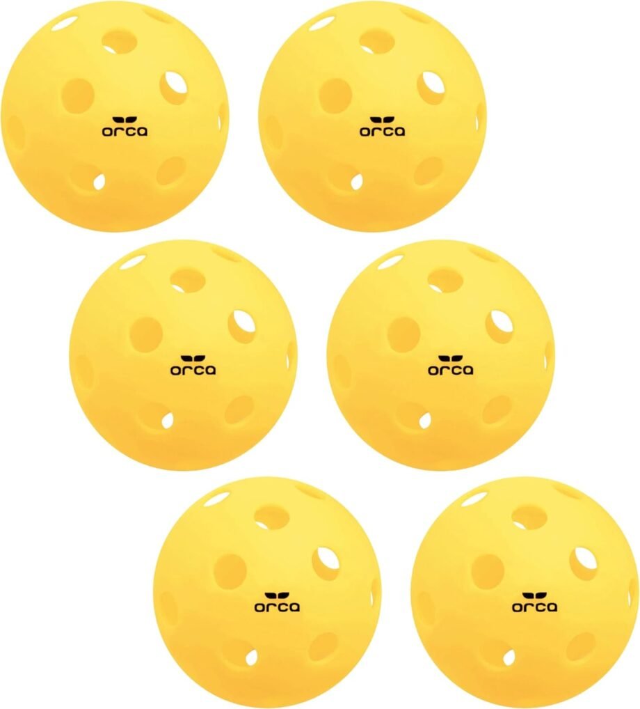 Get Ready to Rally: Unleashing the Orca 6 Pack Pickleballs for Ultimate Fun!