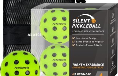 Serve Up the Silence: A Review of Silent Pickleball Balls for Perfect Practice!