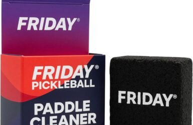 Bounce Back to Clean: Friday Pickleball Raw Carbon Fiber Paddle Cleaner Review!
