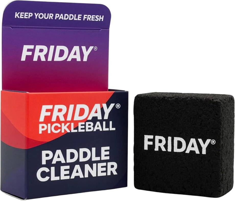 Bounce Back to Clean: Friday Pickleball Raw Carbon Fiber Paddle Cleaner Review!