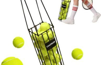 Serve It Up: The Ultimate Review of the Tennis Ball Hopper Basket Picker Upper for Easy Practice!