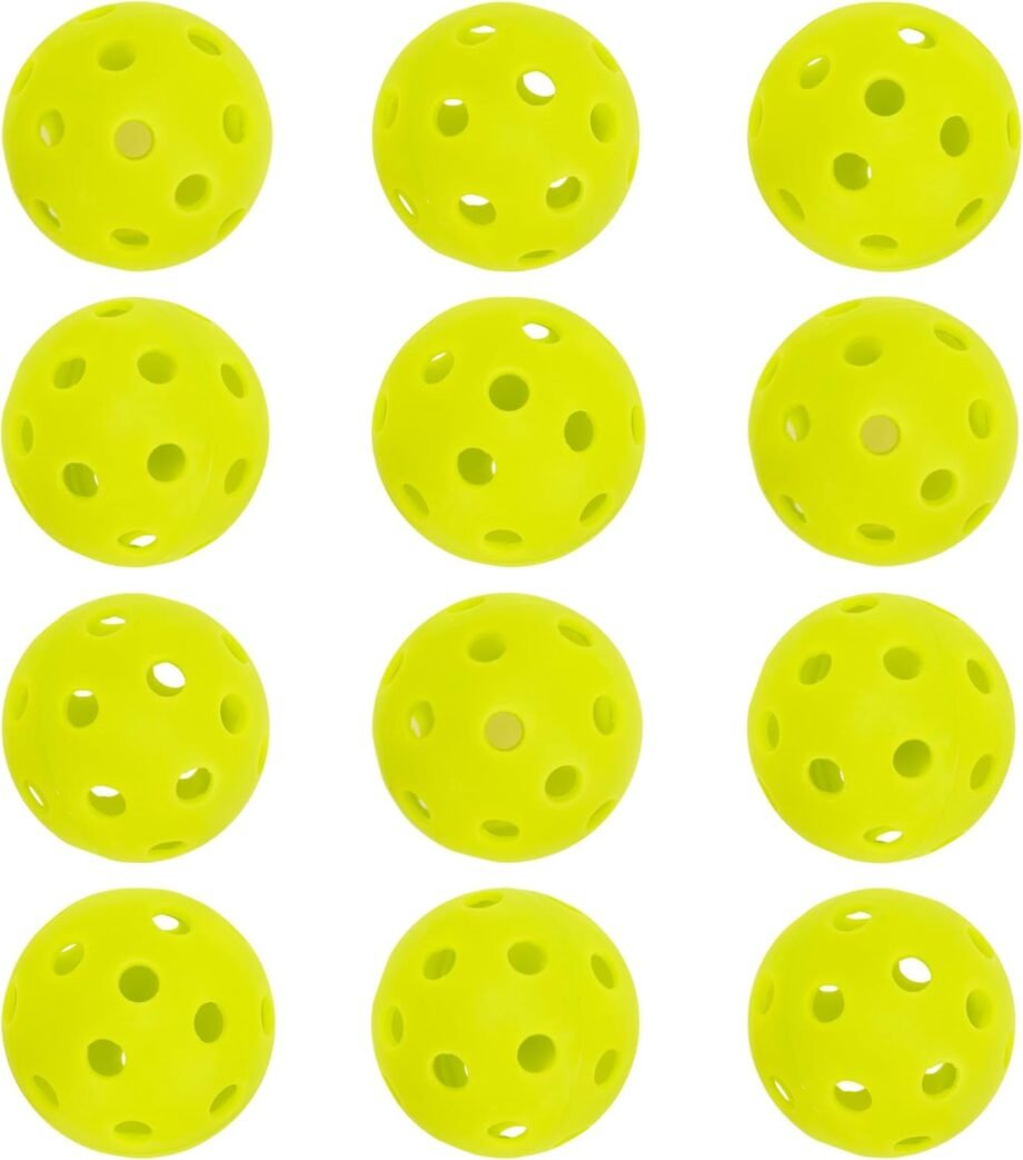 Perfect Your Game with Franklin Sports Mini Training Pickleballs: 12 Pack for Ultimate Speed and Control!