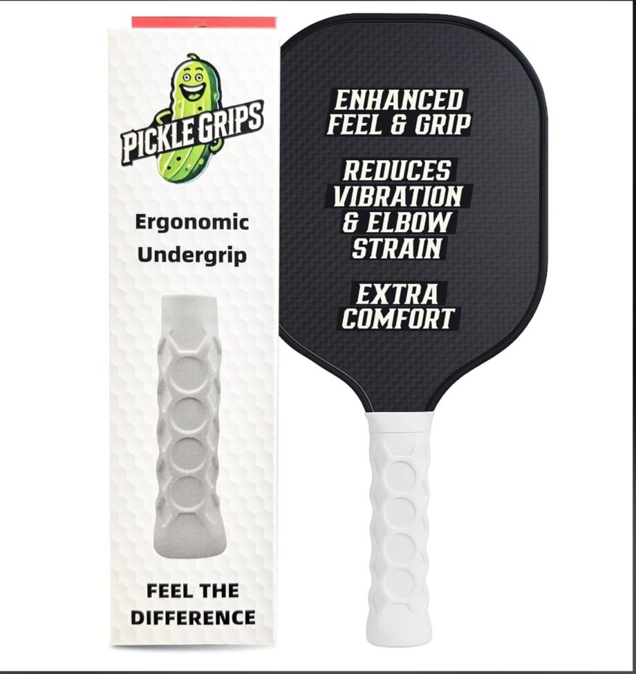 Get a Grip with the Ergonomic Hexcore Undergrip: Elevate Your Pickleball Game!