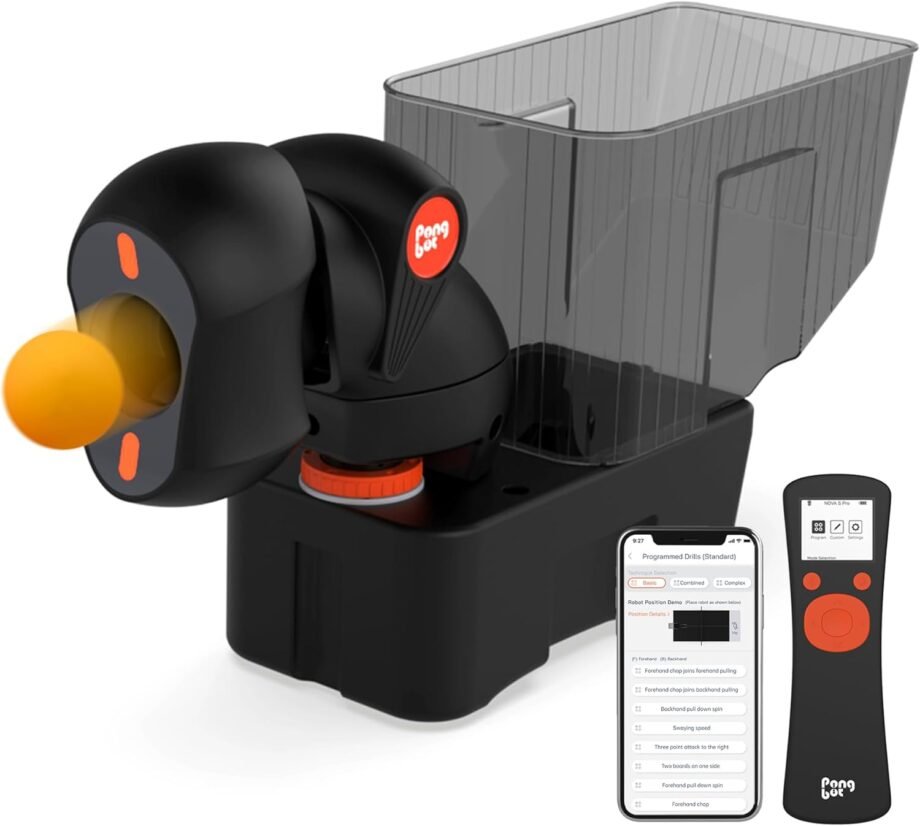 Serve Up Success with the PONGBOT Table Tennis Robot: Your Ultimate Ping Pong Partner!