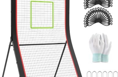 Bouncing into Action: A Review of the Ultimate 4×7ft Adjustable Lacrosse Rebounder!