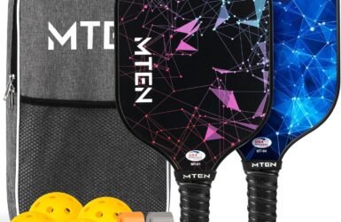 Get Ready to Rally: A Review of the USAPA Approved Fiberglass Pickleball Paddles Set!