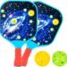 Smash the Fun: Kids Pickleball Paddles Set for Outdoor Adventures!