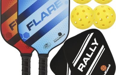 Get Your Game On: Rally Flare Graphite Pickleball Paddle 2 Player Pack Review!
