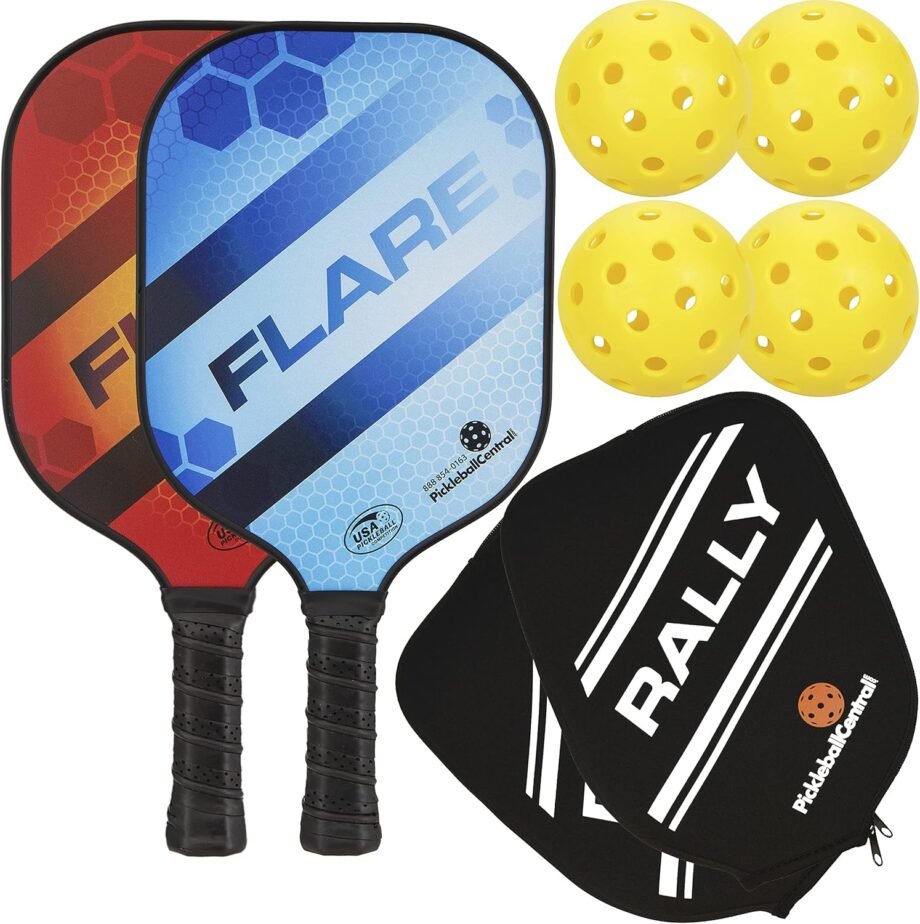 Get Your Game On: Rally Flare Graphite Pickleball Paddle 2 Player Pack Review!