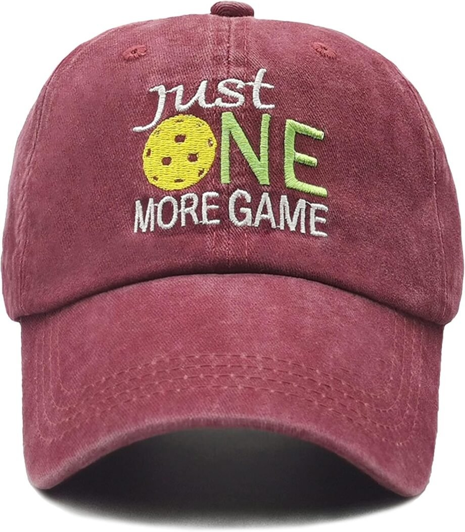 Game On: Unveiling the NVJUI JUFOPL Pickleball Hat - The Perfect Gift for Avid Players!