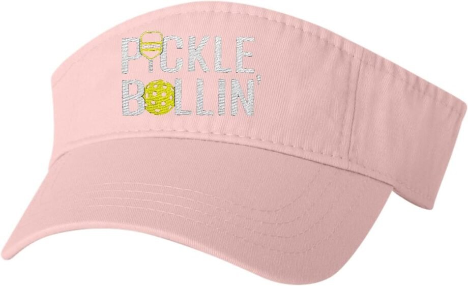 Unleash Your Game with the Go All Out Pickleballin' Bucket Ponytail Visor!