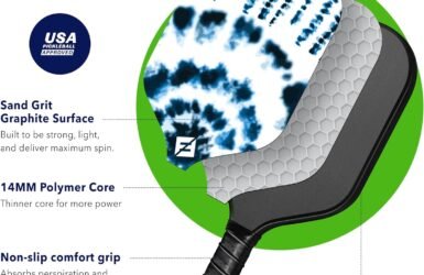 Unleashing Spin and Style: The Graphite Pickleball Paddle Review!