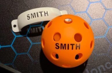 Dazzle Your Game with the Personalized Pickleball Ball Marker Stencil Kit!