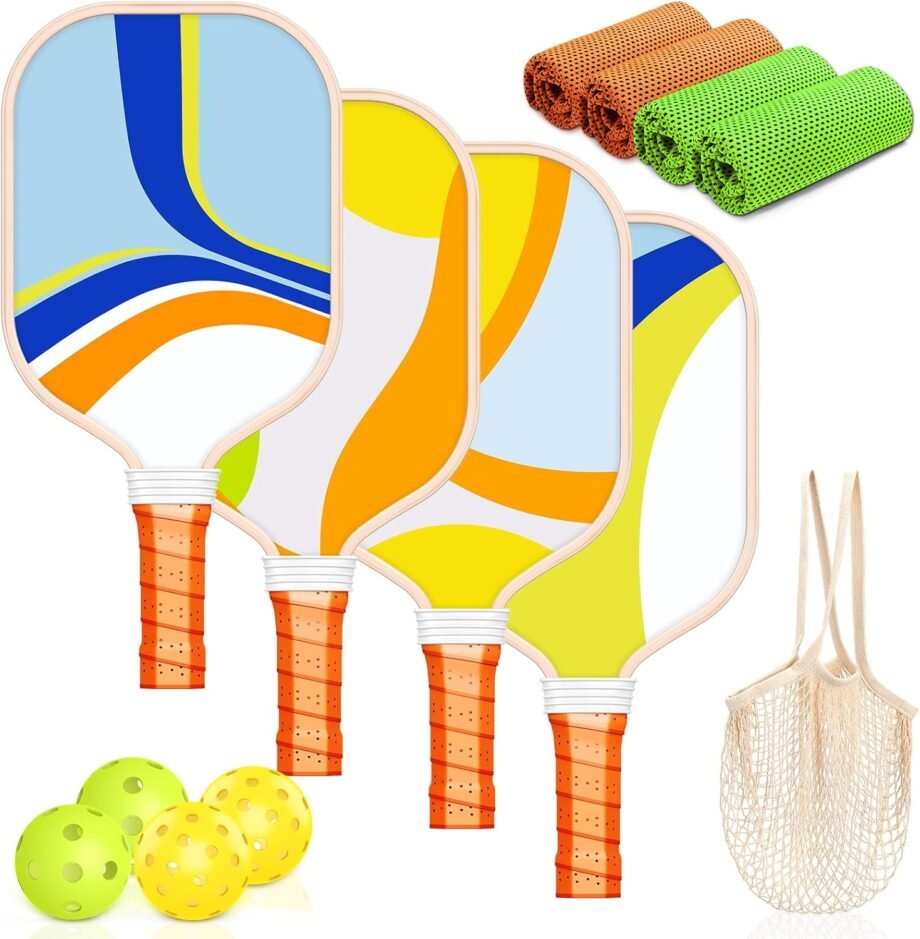 Serve Up Fun: A Review of the Ultimate Pickleball Paddles Set for Everyone!