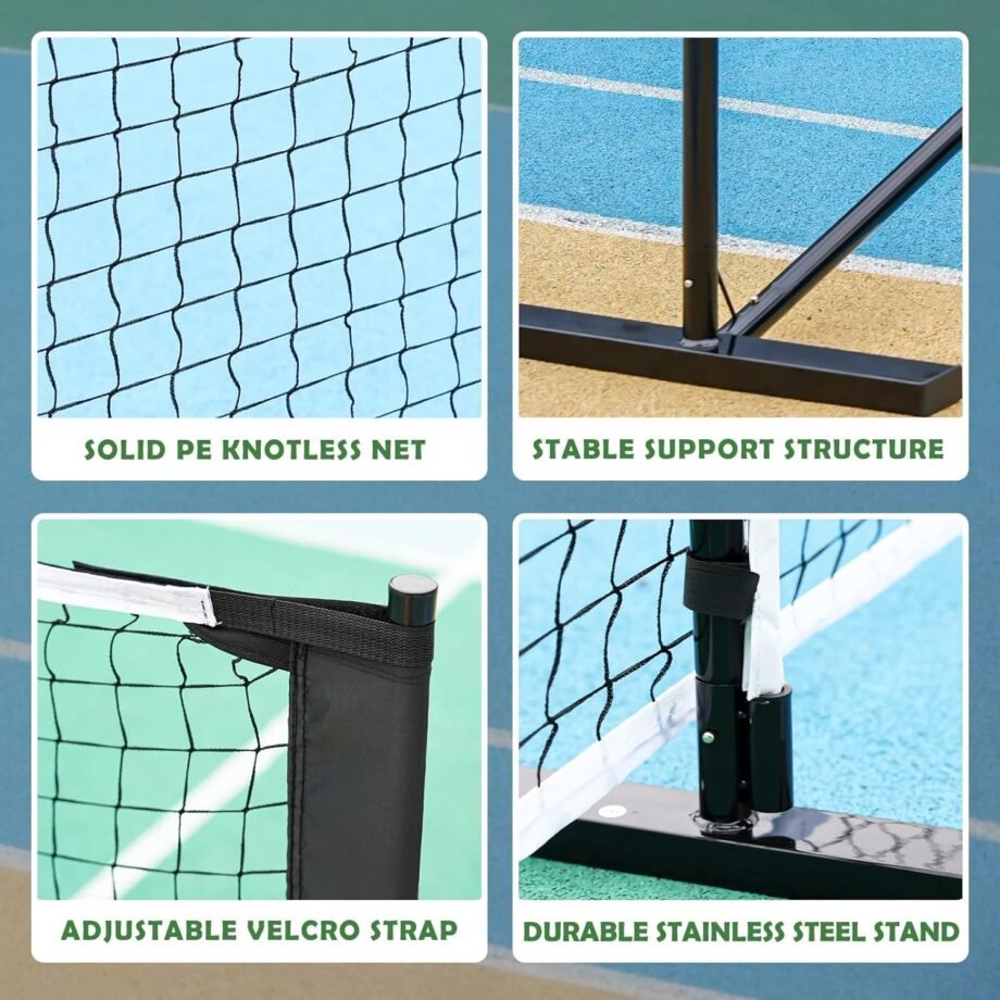 Serve Up Fun Anywhere: A Review of Portable Pickleball Nets for Your Next Match!