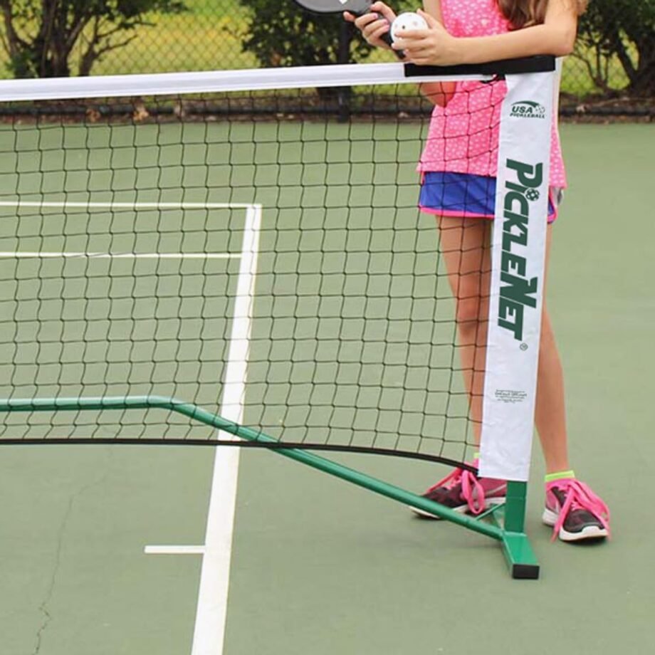 Serve Up Fun: A Review of the Do It Tennis Oncourt Offcourt PickleNet Pickleball Net System with Oval Poles!