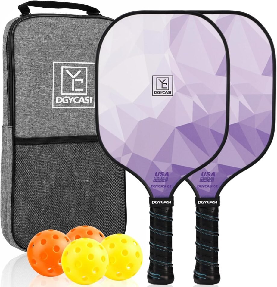 Serve Up Fun: The Ultimate Pickleball Paddles Set of 2 for Everyone!