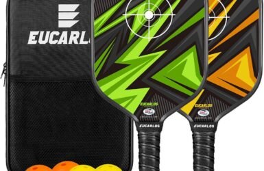 Smash It in Style: USAPA Approved Pickleball Paddles Set of 2 with Adorable Designs!