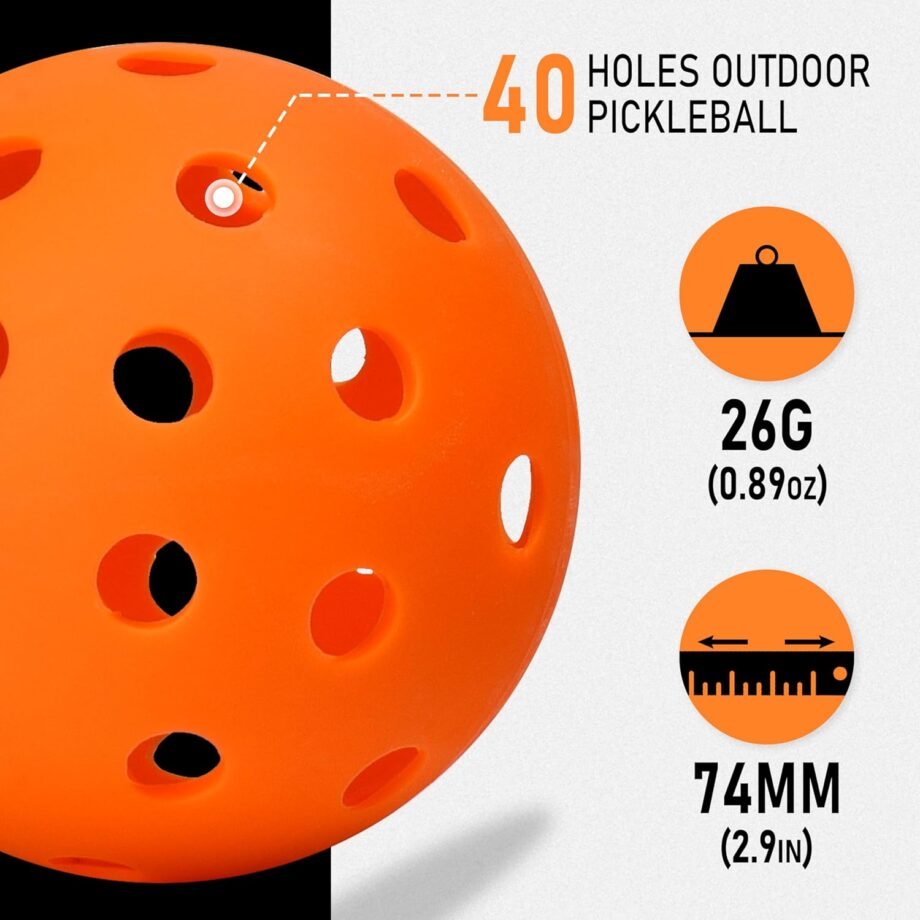 Serving Up Fun: The EasyTime Pickleball Ball Set Delivers Durability and Consistency!