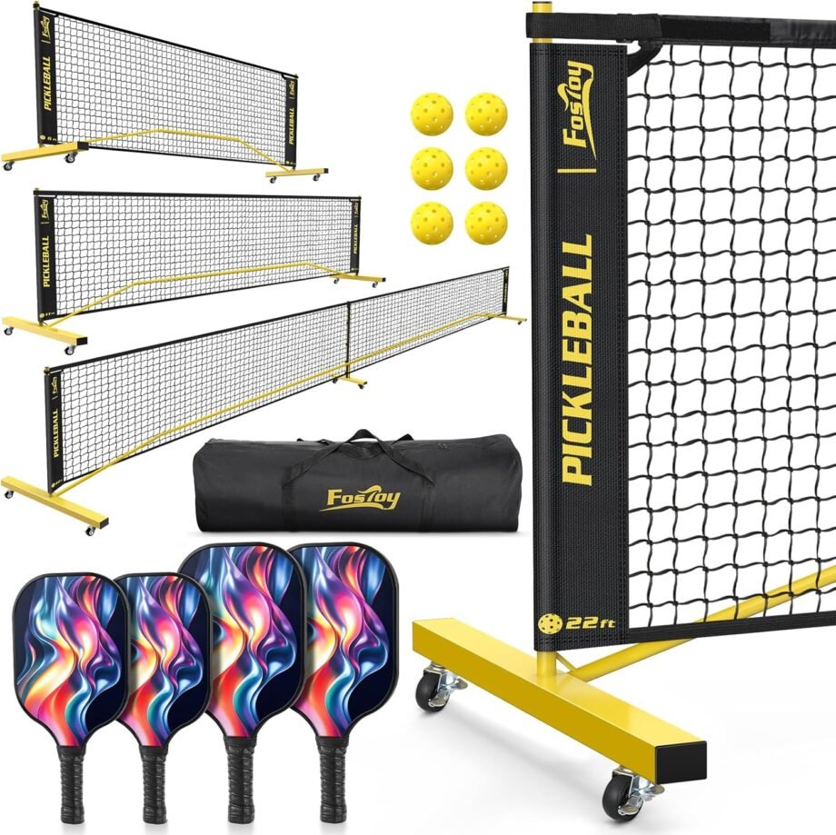 Pickleball Bliss: Unleashing Fun with the Ultimate 3-in-1 Net Set!