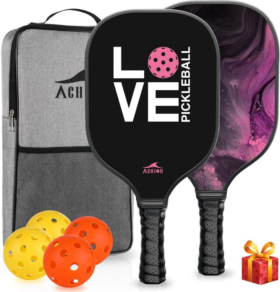 Smash the Competition: Achiou Pickleball Paddles Set of 2 Review!