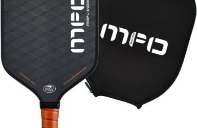 Serve Up the Fun: Unleashing Spin and Control with the 18K Carbon Fiber Pickleball Paddle!