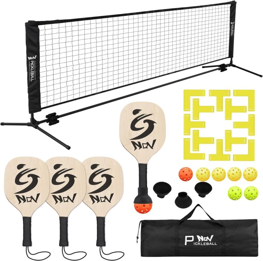 Serve Up Fun: A Review of the NQV Pickleball Set for Every Level!