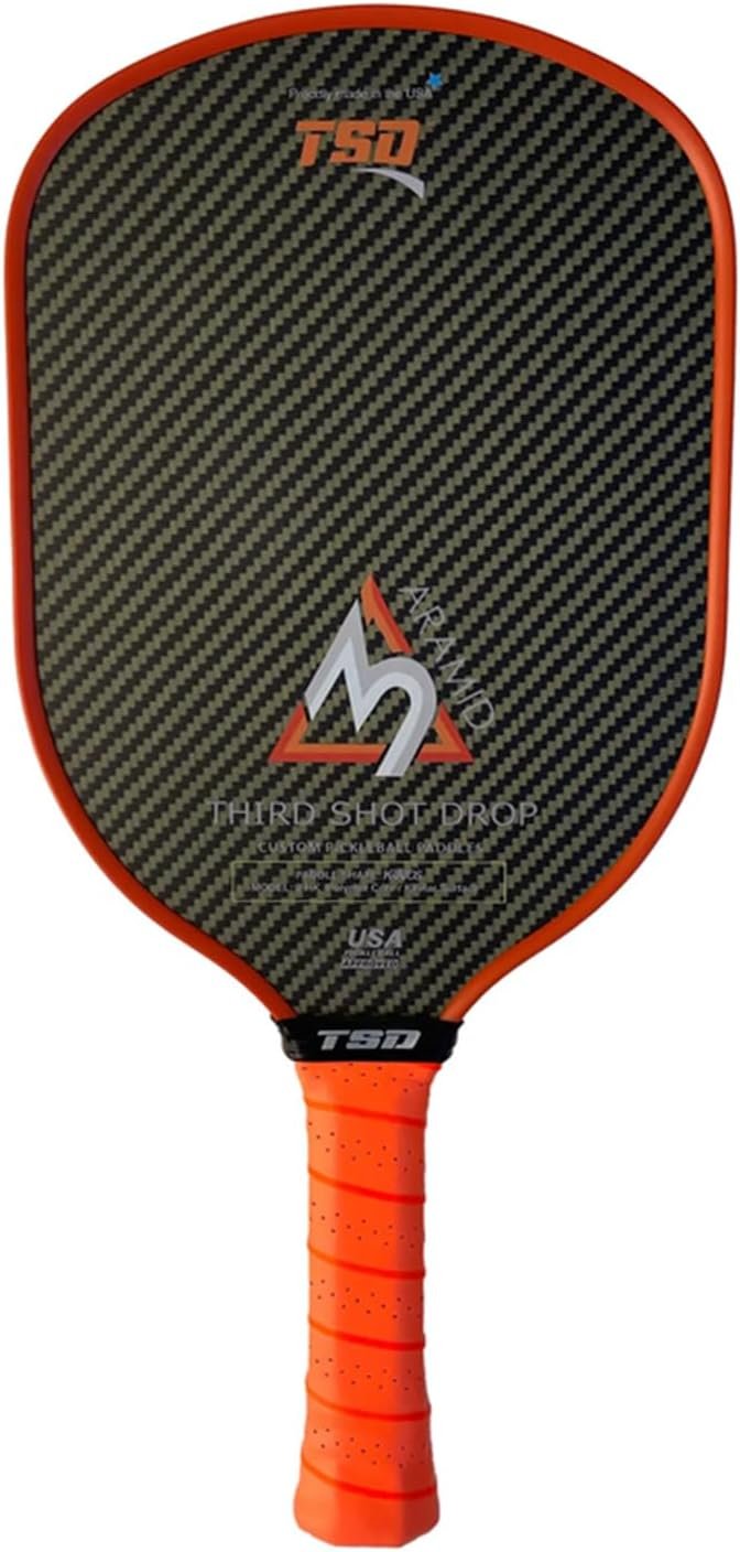 Serve Up Some Fun with the Elongated 6" Handle Pickleball Paddle: A Review of the Aramid Weave Surface (K2)