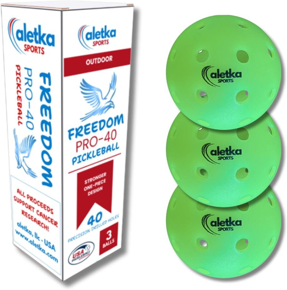 Serve Up a Cause: Freedom PRO-40 Pickleball 3-Pack Review – Game On for Cancer Research!