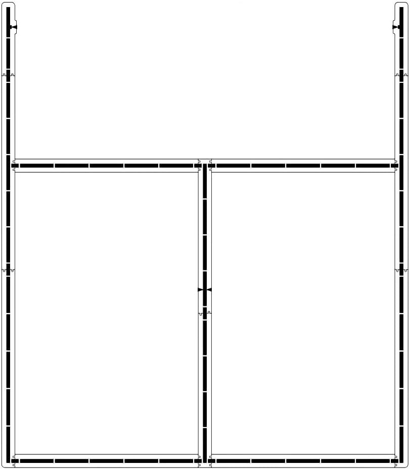Transform Your Game with the Pickleball Court Stencil: Precision and Durability in Every Mark!