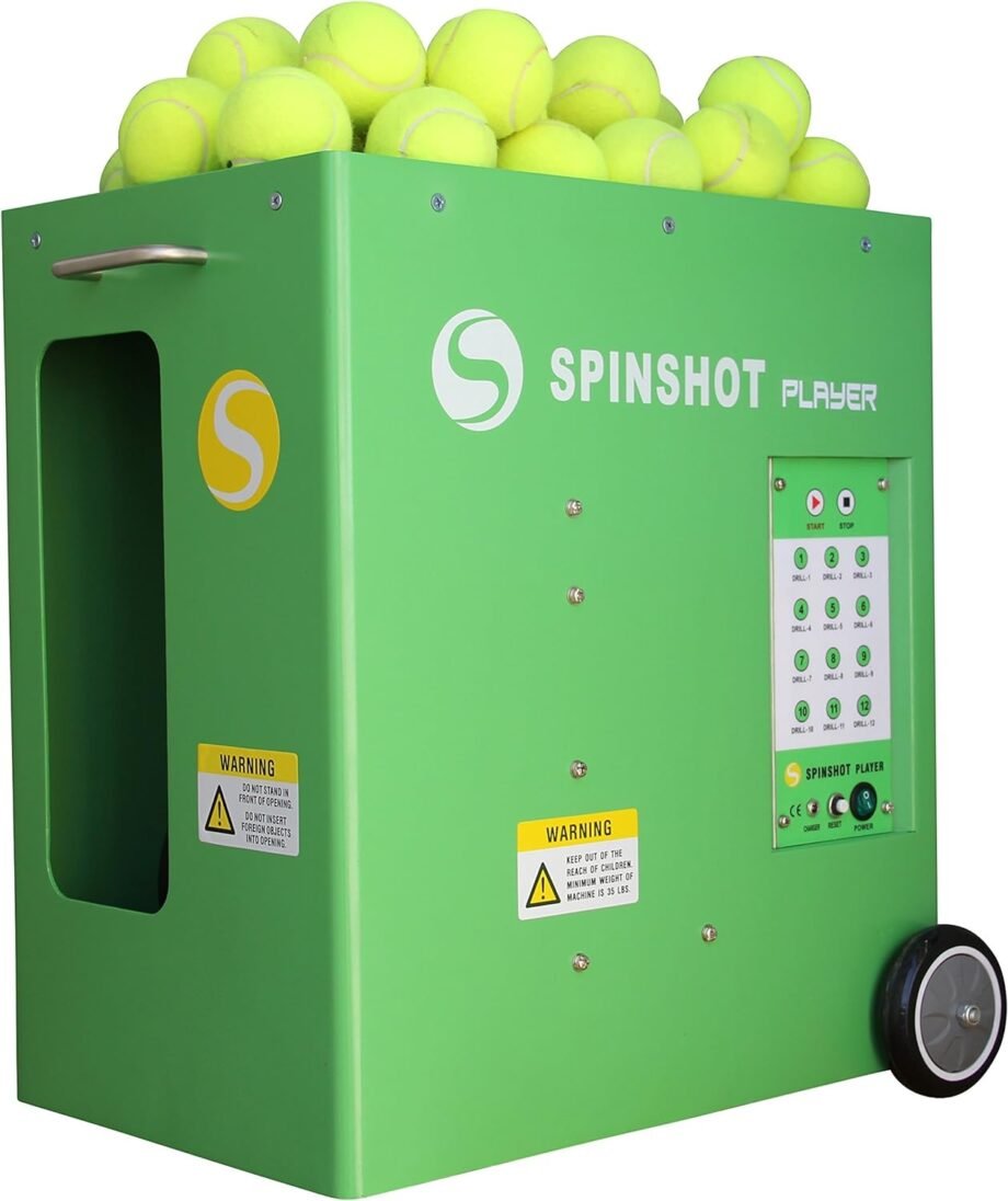 Unleash Your Game with the Spinshot-Player: The World's Best Selling Tennis Ball Machine!